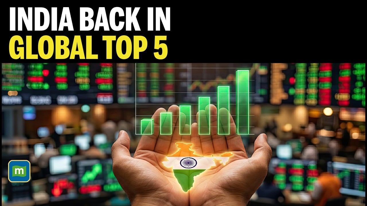India Reclaims 5th Spot in Global Market Cap Rankings | Taiwan, South Korea Slip on AI Selloff