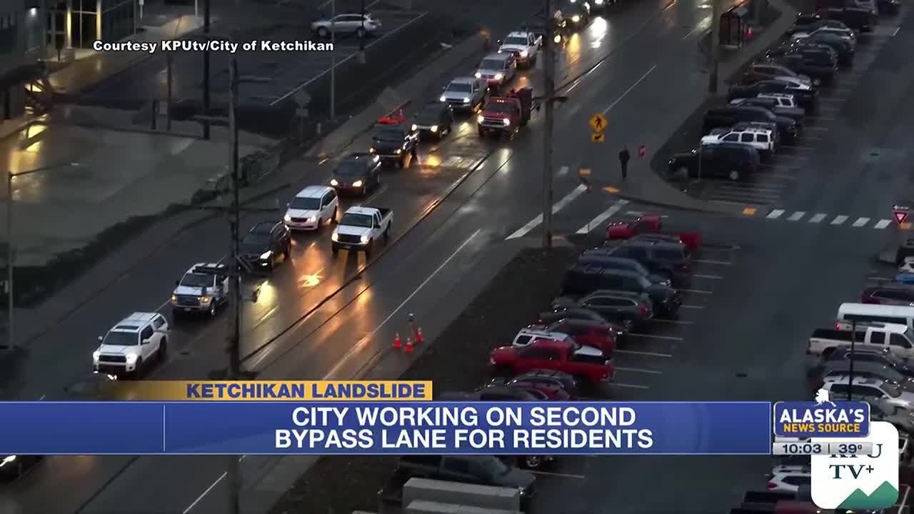 Ketchikan landslide blocks roadway, crews will begin work on the second shoofly bypass