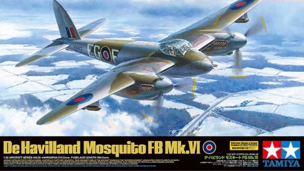 Проблемы с комарами в масштабе 1/32 от Tamiya