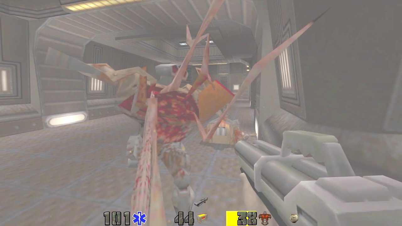 Quake 2-Slight Mechanical Destruction Single-Player Map Pack