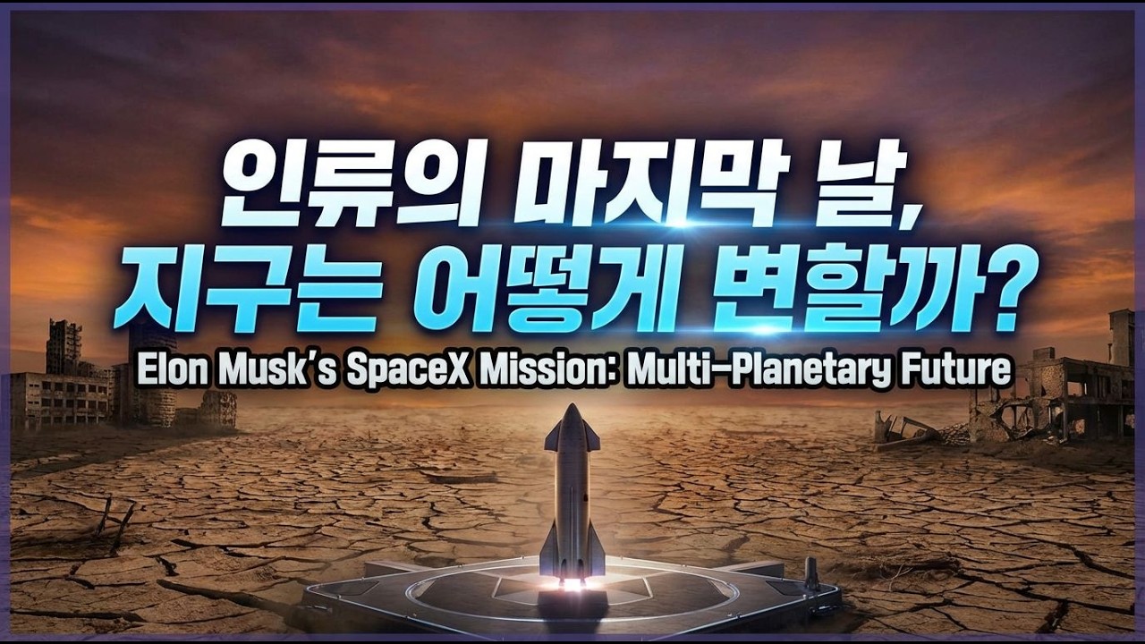 엘론머스크 SpaceX 설립 이유(멀티플래닛)