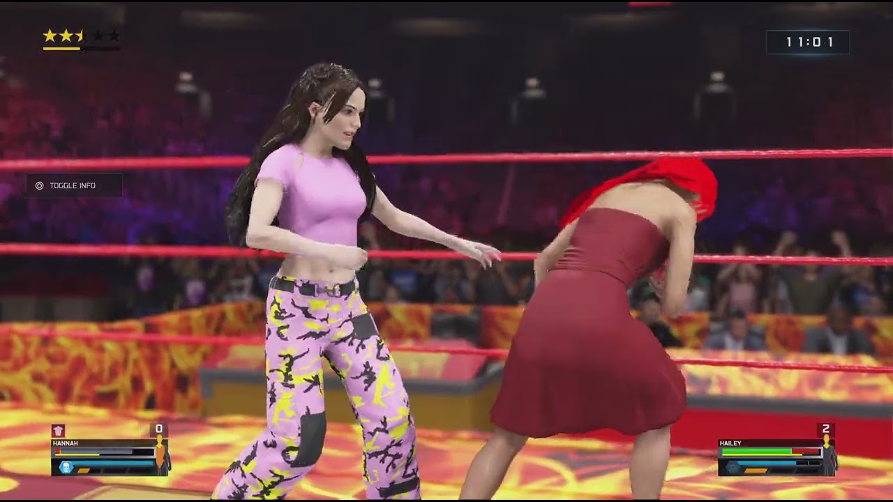 Hannah VS Hailey - iron Man Match!