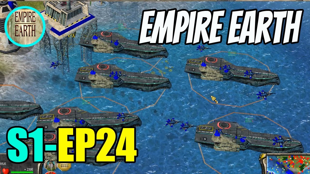 EMPIRE EARTH S1-EP24 NANO AGE BRUTAL ATTACK TURNED INTO ABSOLUTE DESTRUCTION!