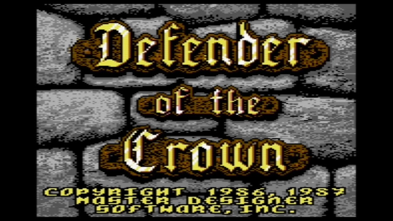 Defender of the Crown - C64 (Longplay, Wolfric the Wild, no commentary)