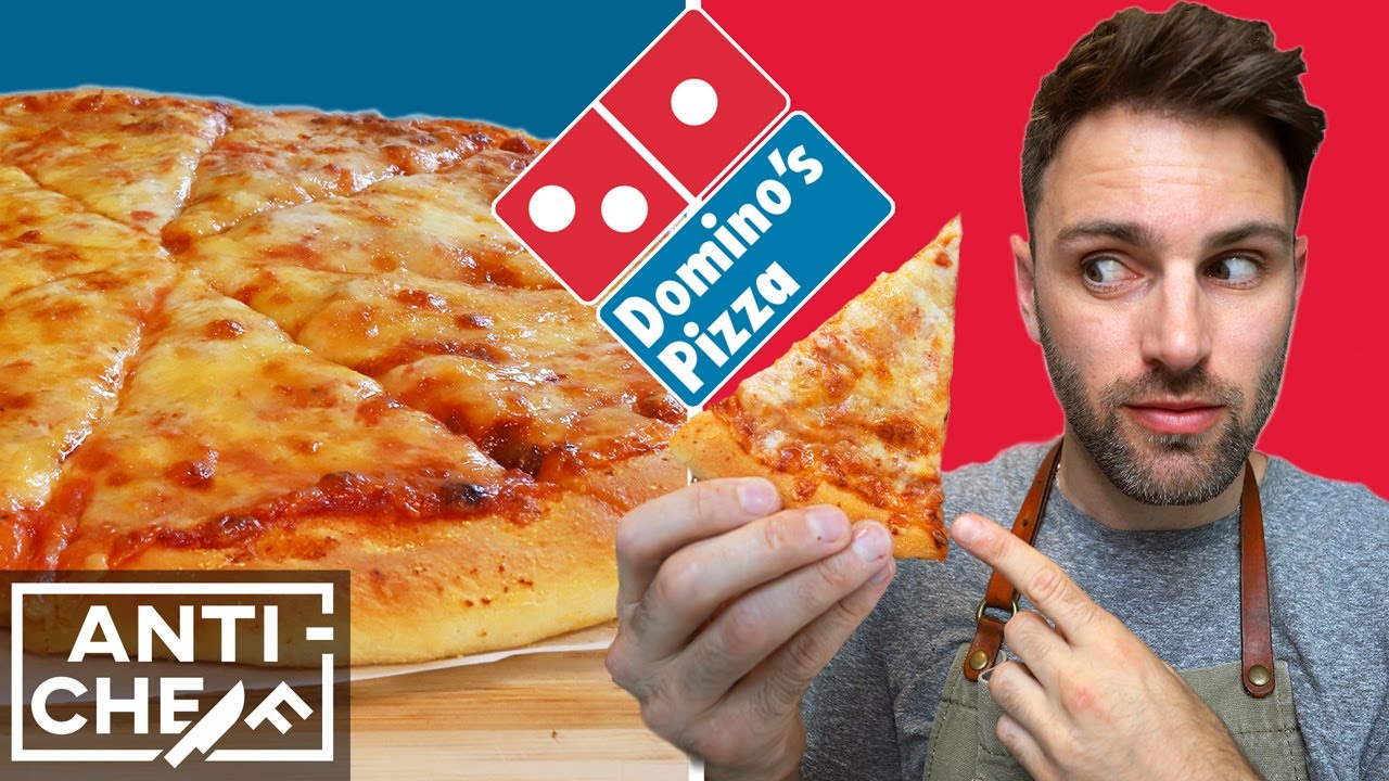 Recreating DOMINO'S CHEESE PIZZA at home