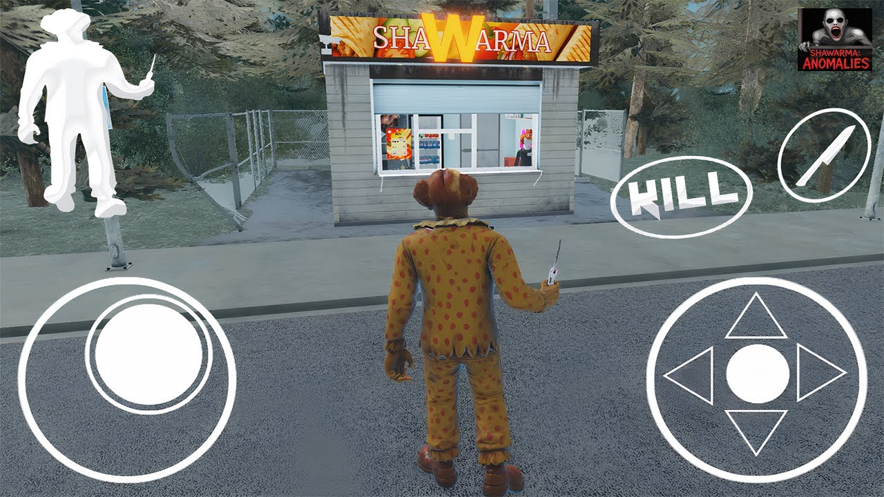 What if I BECOME Clown !? (Scary Shawarma Kiosk: the ANOMALY) | Roblox