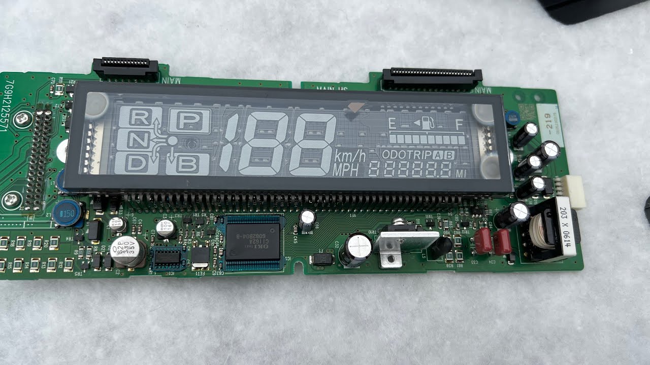 Prius Dash Combination Meter Diagnosis and Repair