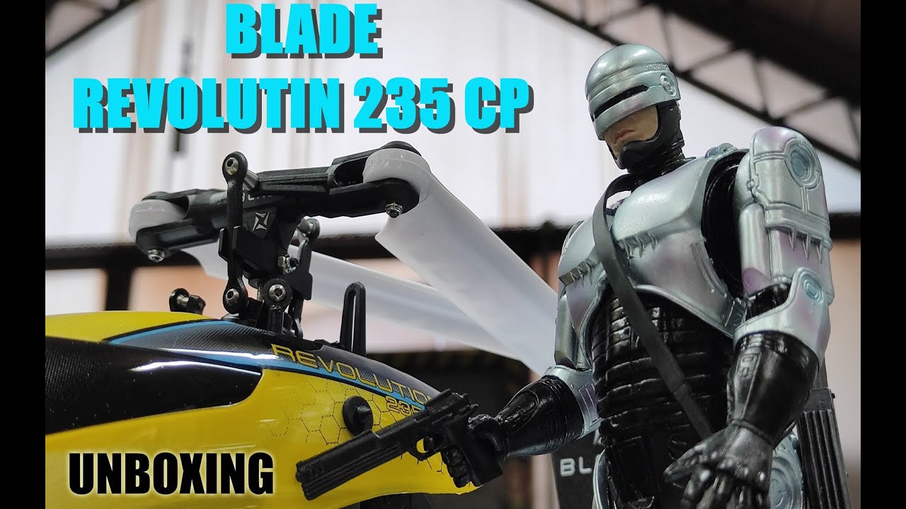 BLADE Revolution 235 CP RTF RC helicopter & EFlite Micro B-2 Spirit Twin 30mm EDF RC jet UNBOXING