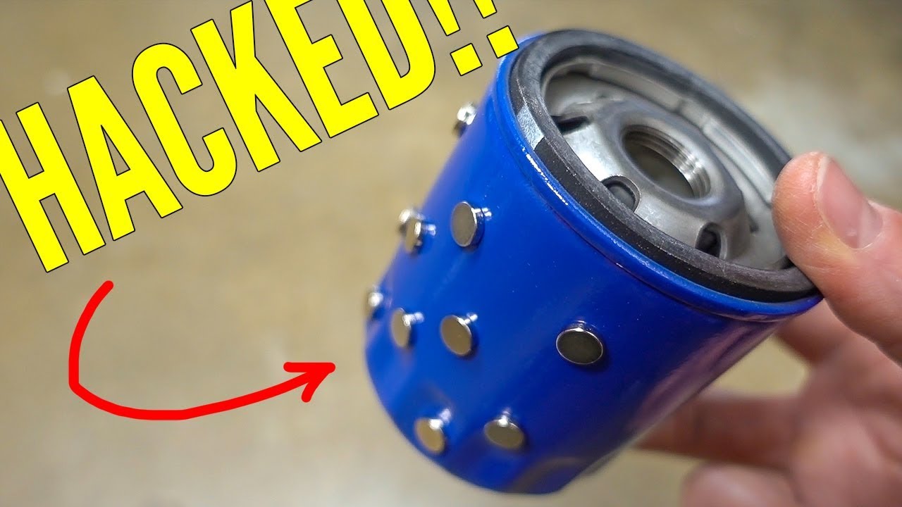 BEST OIL FILTER HACK IMAGINABLE!!