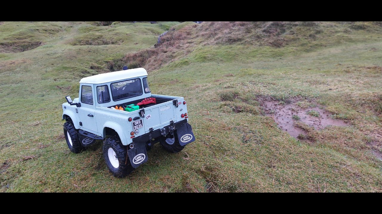 RC4WD Gelande II D90. Ubley Warren Pt1. The Roman Lead Mine.