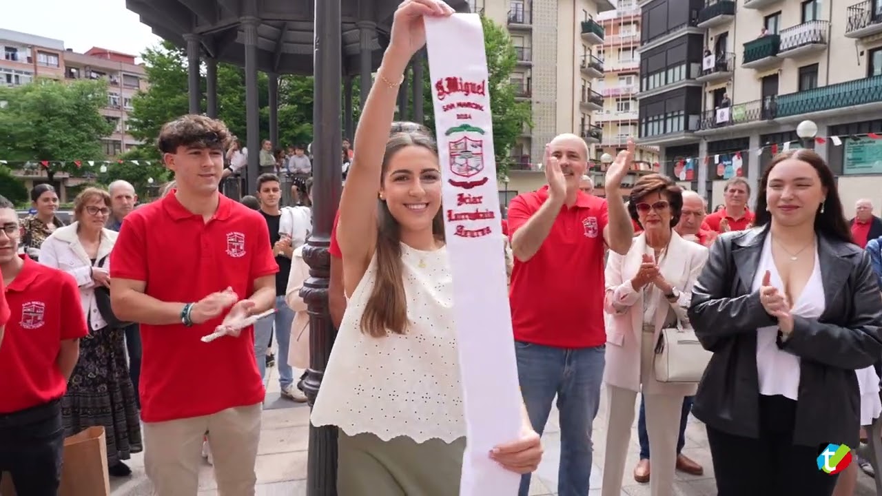 Ensayo de la compañía San Miguel y visita a Caser - San Marcial 2024 | Txingudi Online