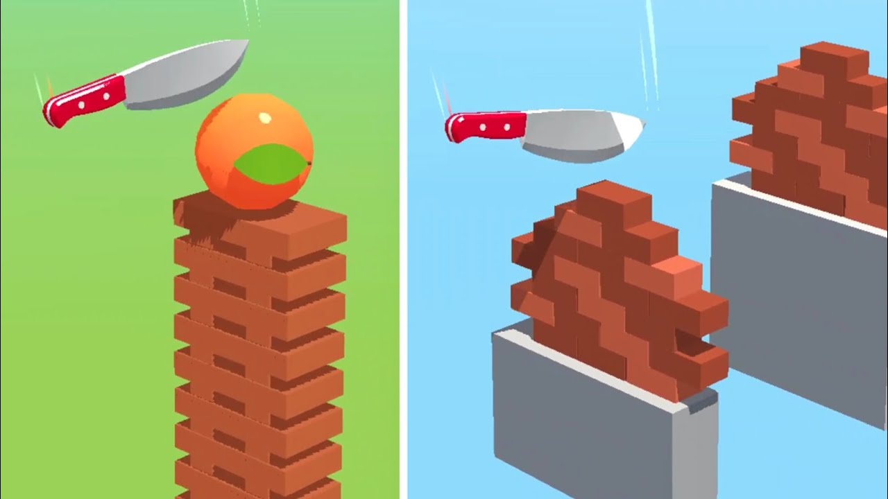 Slice It All Game! Satisfying and Relaxing ASMR Slicing Video NEW UPDATE