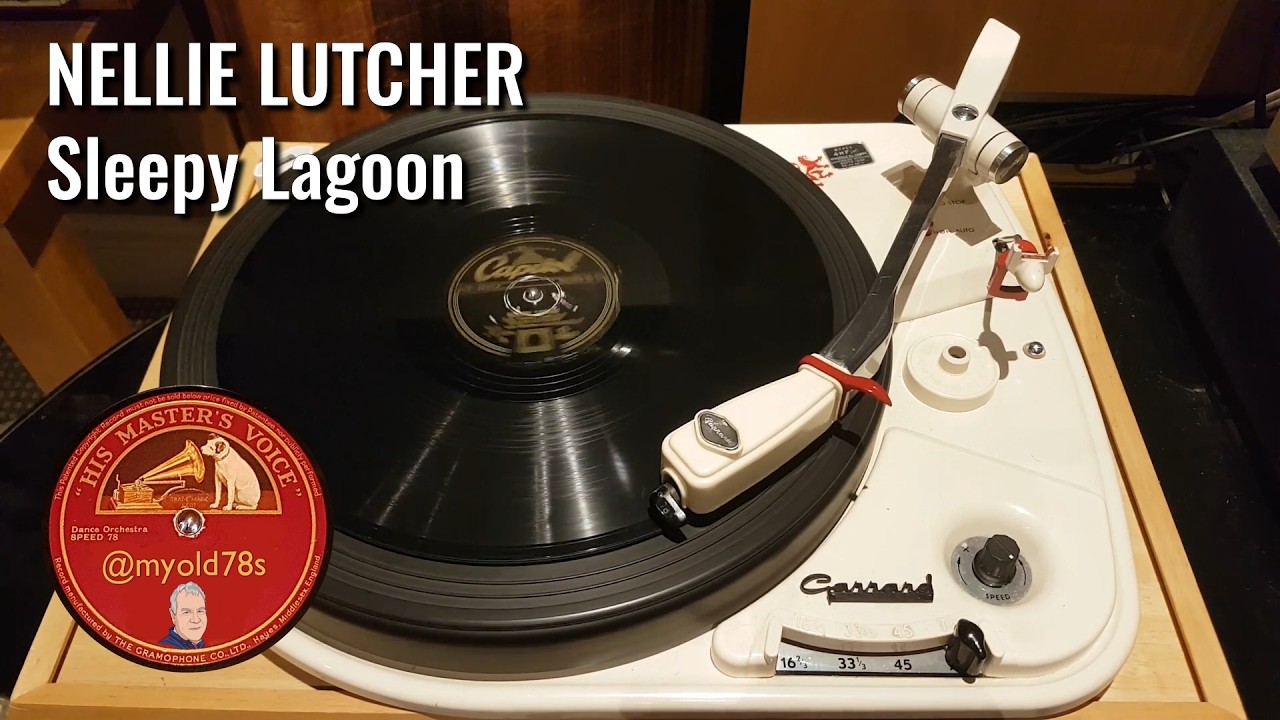 Sleepy Lagoon - Nellie Lutcher 1949 78 rpm Capitol CL 13026