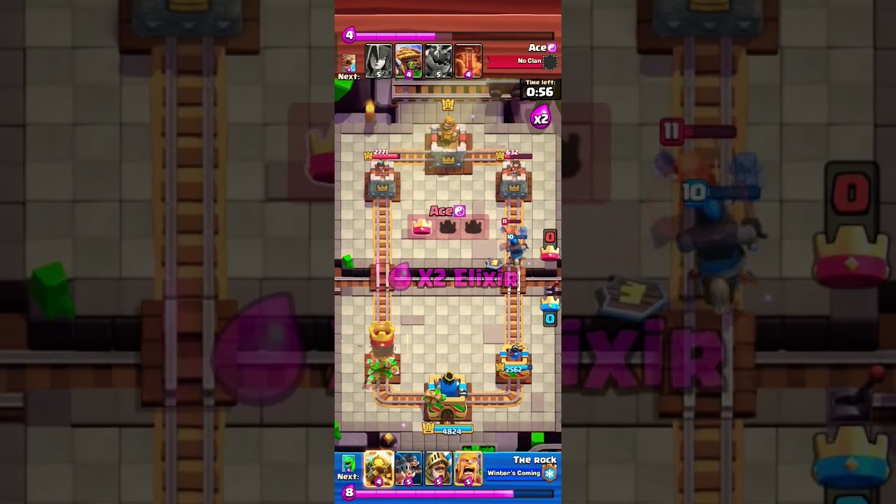 CLASH ROYALE GAME PLAY:-1 