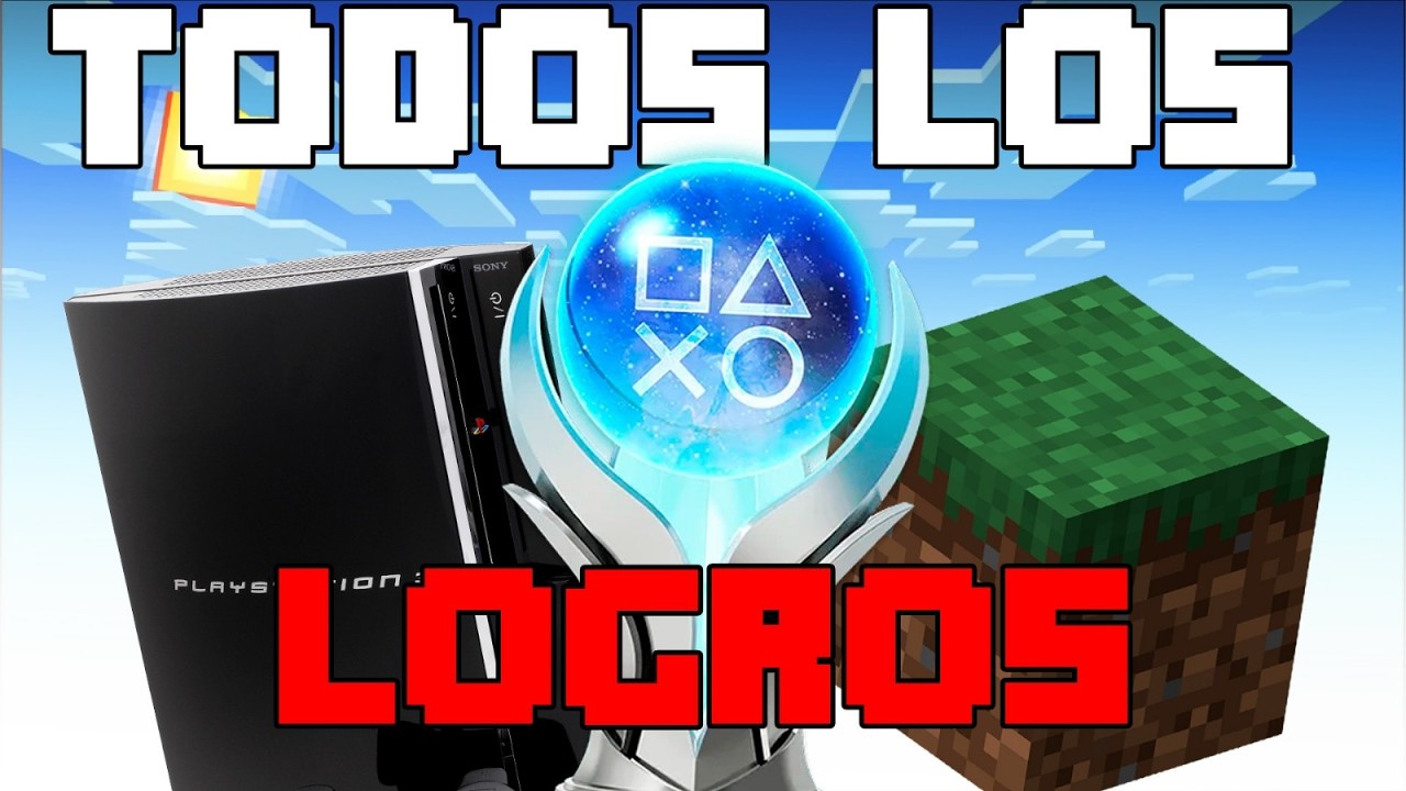 El PLATINO DE MINECRAFT PS3 es INFANCIA