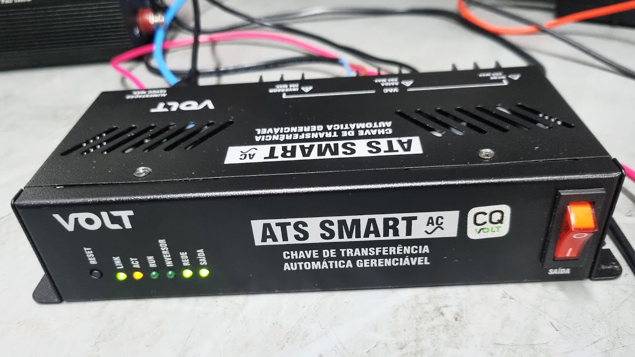 INCRÍVEL: MELHOR CHAVE de Transferência Solar ATS que EXISTE