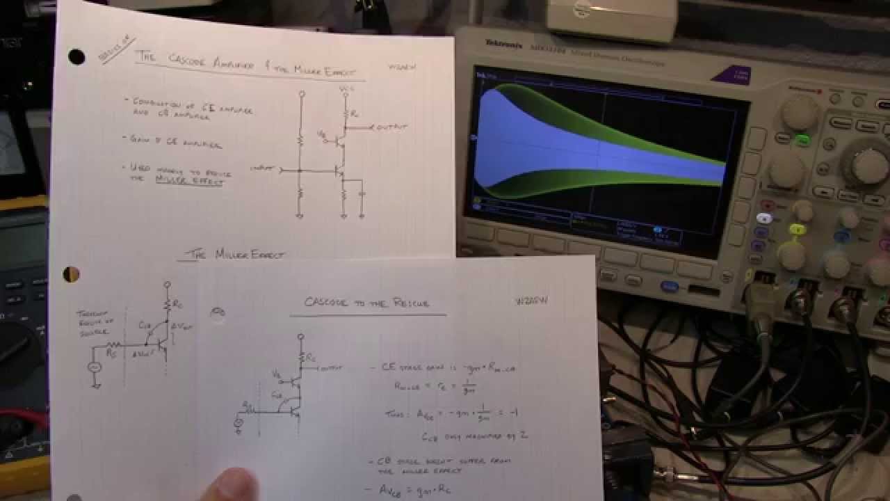 #207: Basics of a Cascode Amplifier and the Miller Effect
