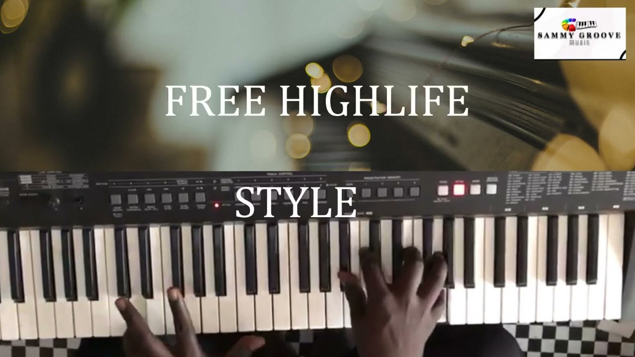 Piano tutorial for&rdquo;GHANAIAN HIGH&rdquo; Key F