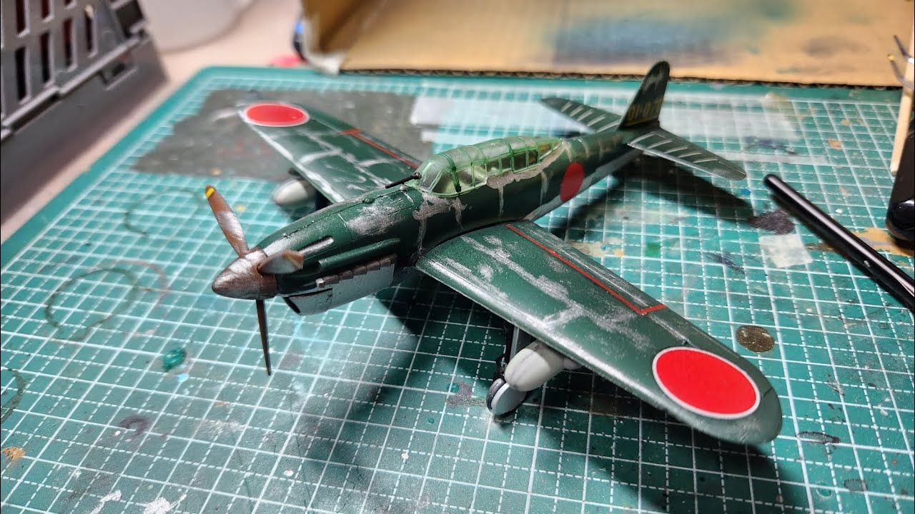 フジミ1/72　彗星制作