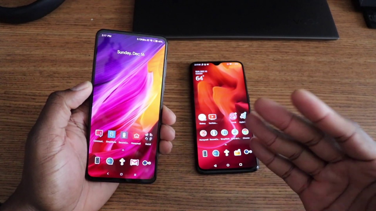 OnePlus 6T VS Xiaomi Mi Mix 3