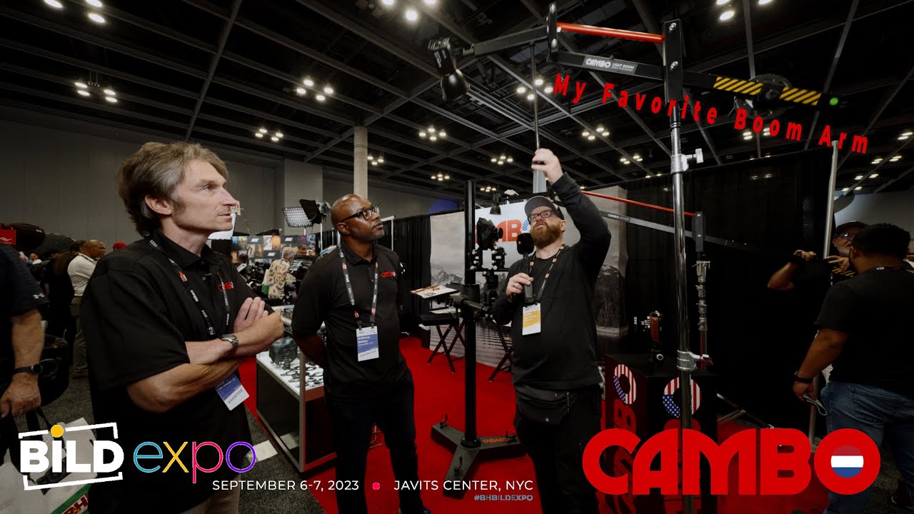 Лучший осветительный прожектор стал ещё лучше: Cambo Cambo REDWING LIGHTBOOMS | B&H Bild Expo