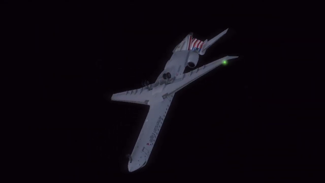 2025 Potomac Mid-Air Collision || Aerofly FS Animation 