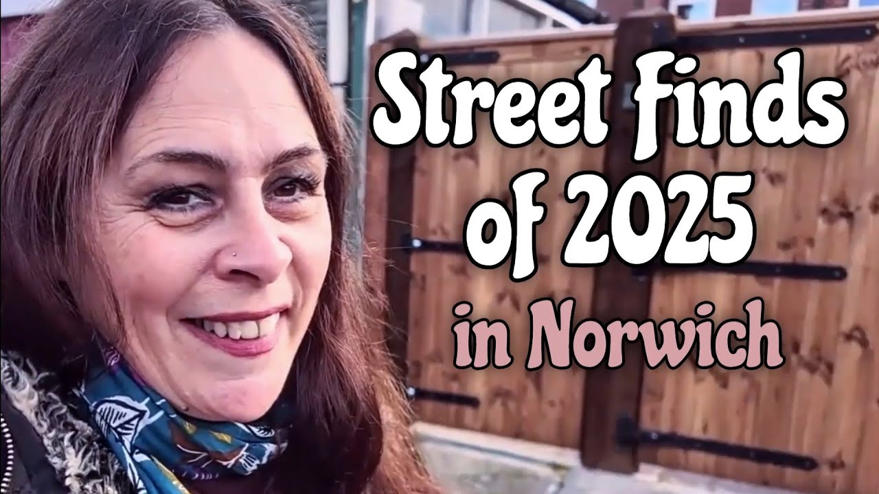 A Year of Street Finds 2025 in Norwich UK | Thrifting, Street Finds & Frugal Living