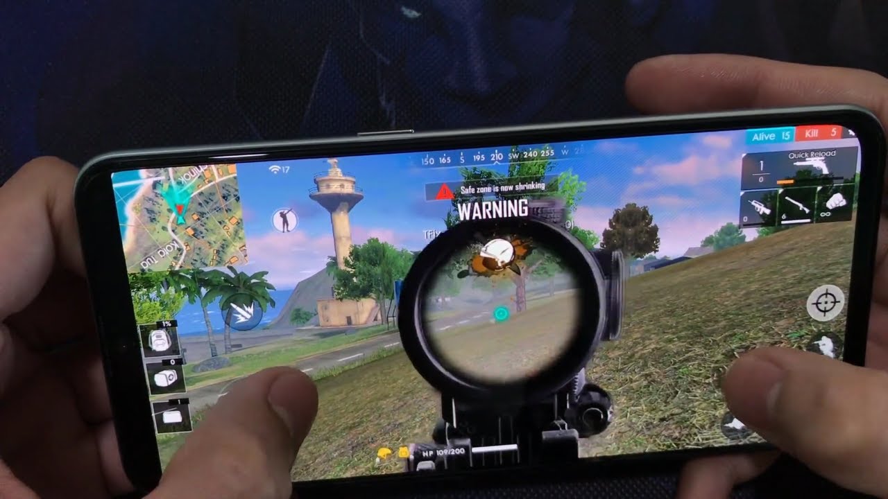 Realme XT Test Game Free Fire RAM 8GB | Snapdragon 712