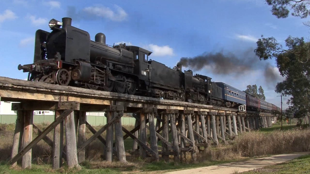 K Class Spectacular at the Victorian Goldfields Railway: Australian Trains