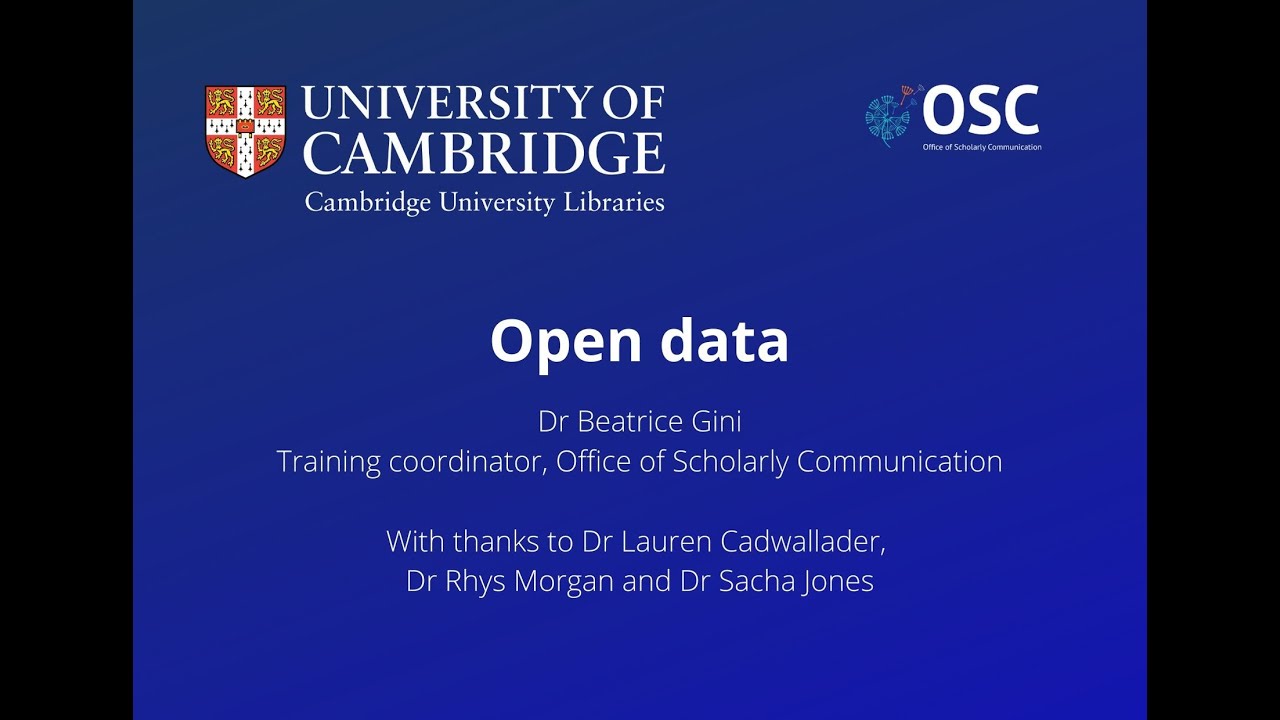 Open data