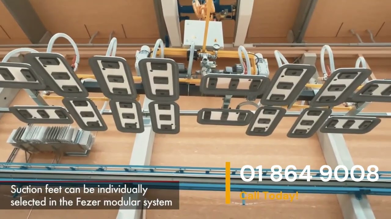 Vacuum Lifter Demonstration for use in Wood Handling  - One Stop Handling Ireland Ltd.