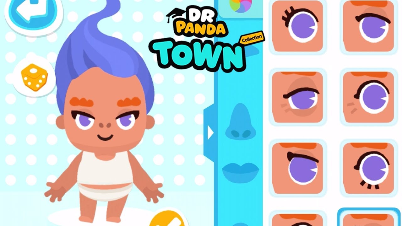 Dr. Panda Town Collection - Now you can Build a Character