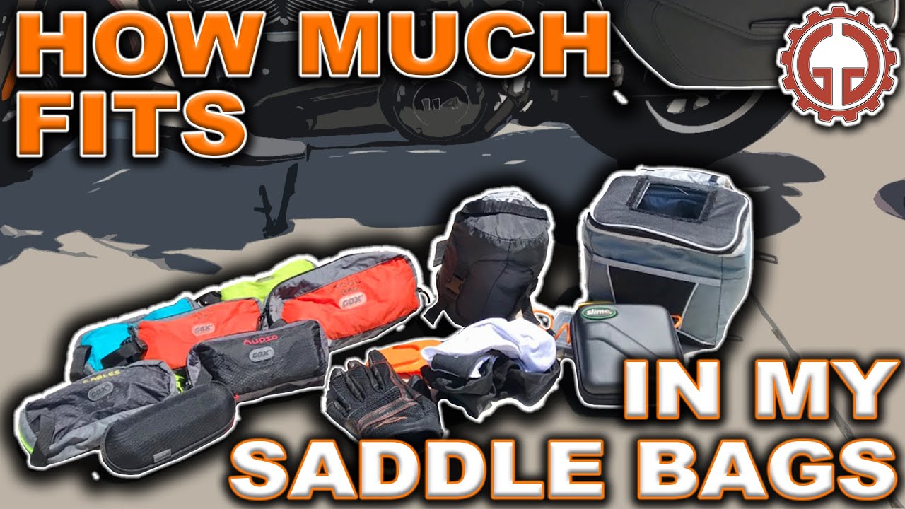 What’s inside my Saddle Bags - 2018 Heritage