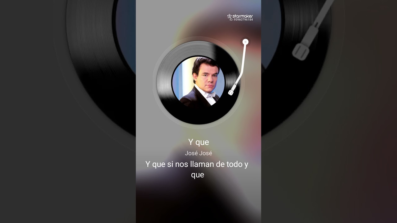 Y Que. En la voz de ManuelP_star