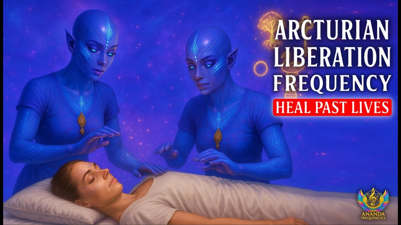 Arcturian Mantra to Cut Karmic Ties & Heal Past Lives | Quantum Liberation 🔥🌀