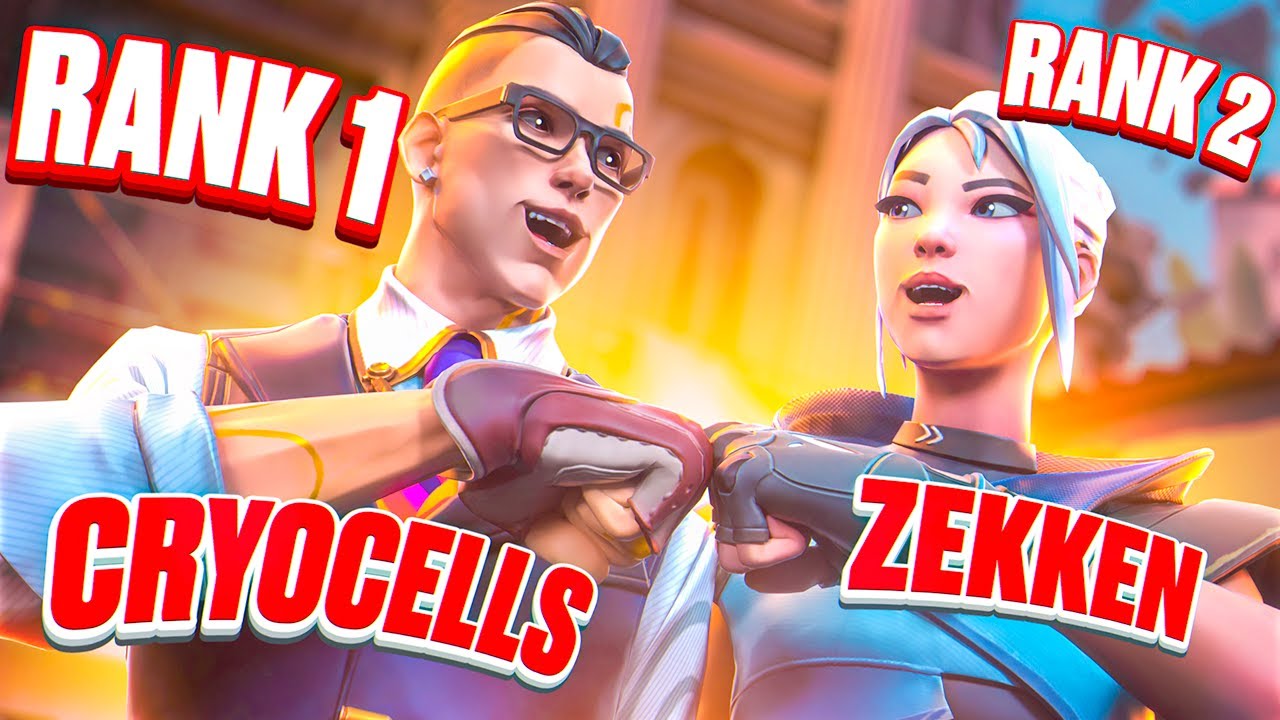 Rank 1 & 2 Radiant DUO QUEUE !!! (ft. XSET Zekken) | Cryo