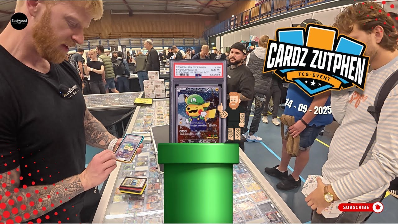Pokémon Card Show Madness! Eastwood TCG Vendor POV bij Cardz Zutphen 14-09-2025! #pokemon #vendorpov