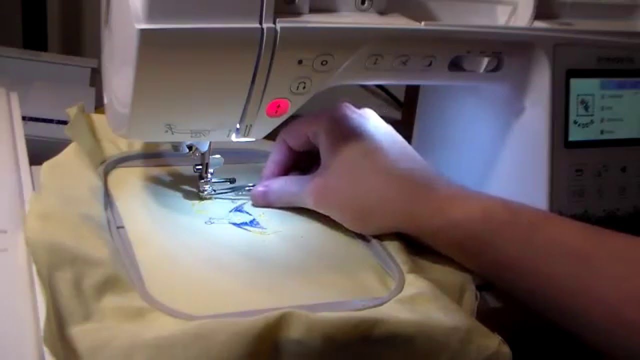 Embroidery on Brother Innovis NQ3500D