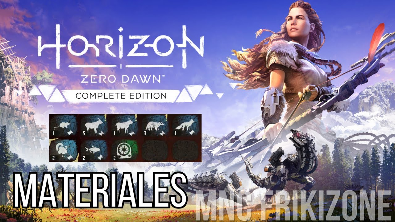 Horizon Zero Dawn - Como conseguir Todos los Materiales Fácilmente