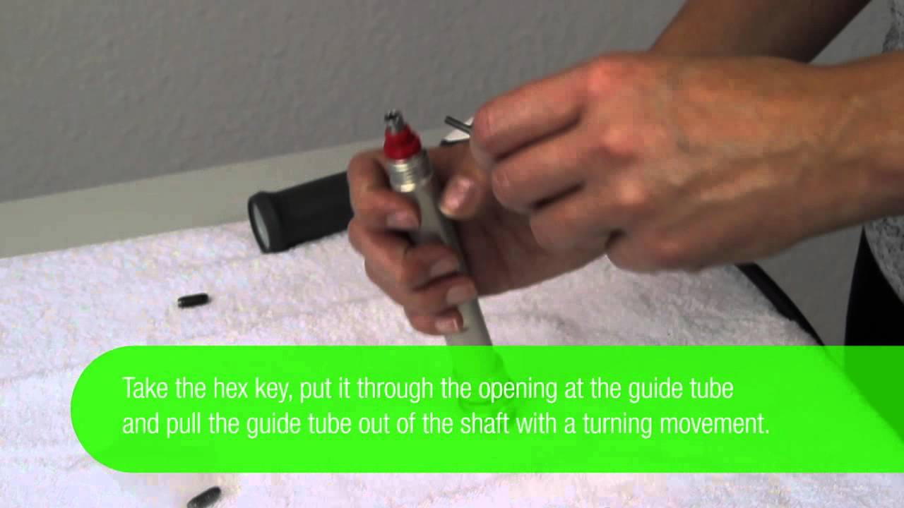 Cleaning and maintanence of Storz shockwave handle