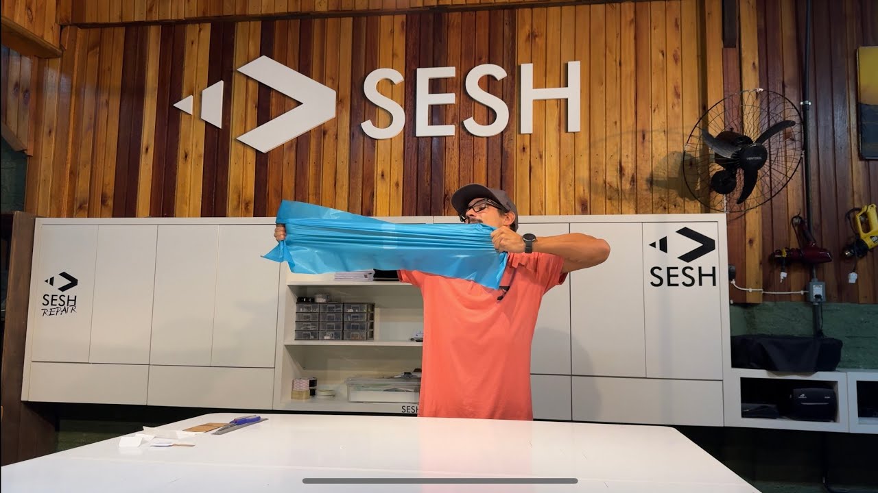 Como consertar o tecido do Kitesurf ou Wing