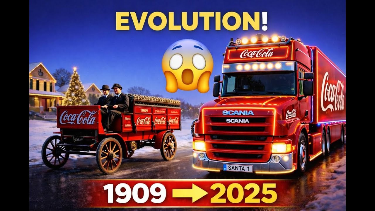 Coca-Cola Truck Evolution  (1909–2025)