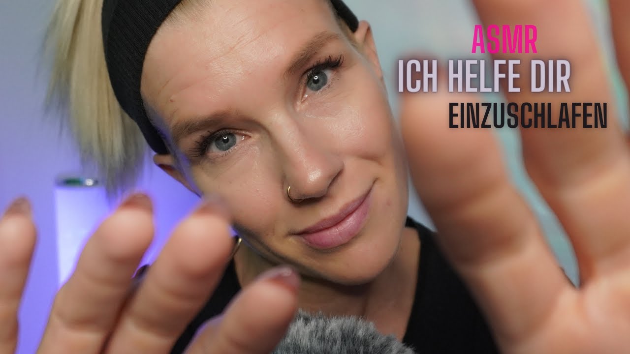 ASMR Du kannst nicht einschlafen - Ich bin für dich da ( WHISPERING, MOUTH SOUNDS, FACE MASSAGE )