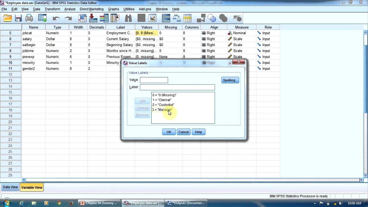 Lesson 4 - Dummy Variables