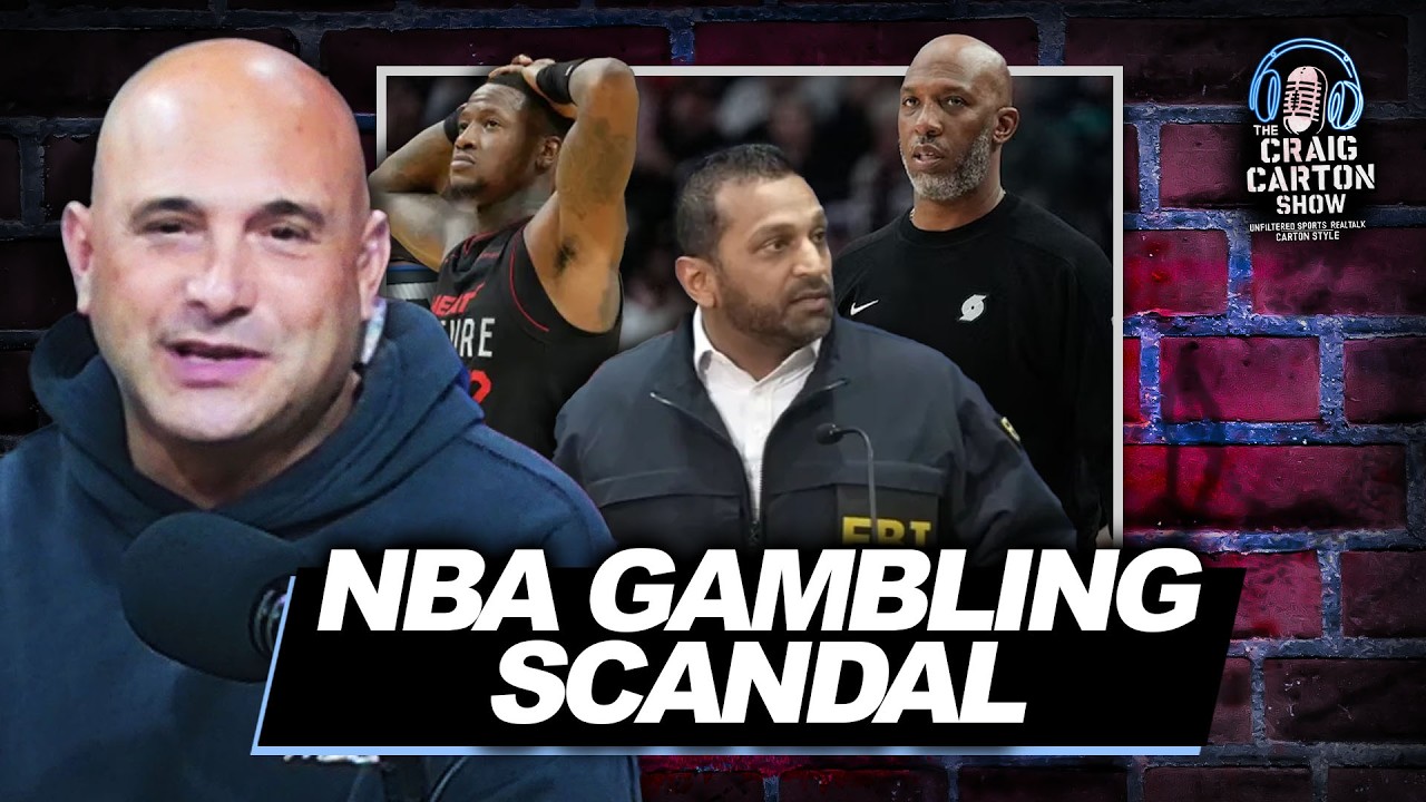 Gambling Scandals are INEVITABLE! | Craig Carton Reacts to NBA Arrests & FBI Investigation