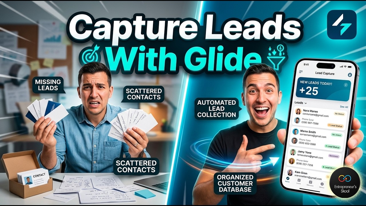Create Lead Capture App Glide [Verified]