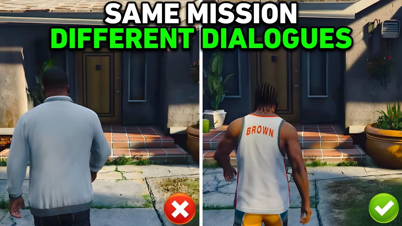 ALL POSSIBILITIES IN GTA 5 MISSIONS - THE LONG STRETCH