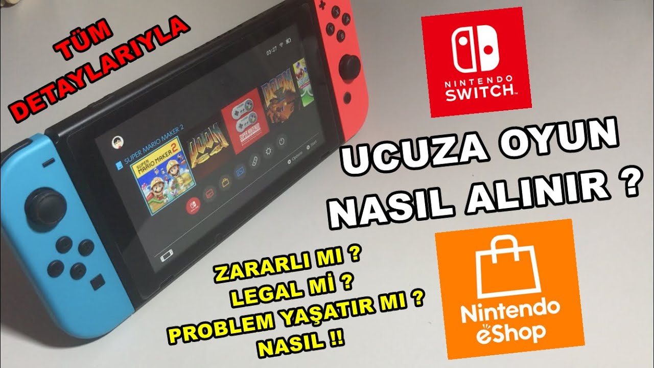 Nintendo Switch Üzerinden Ucuza Oyun Nasıl Alınır - Tüm Detaylar (E-Shop Bölge Değiştirme)