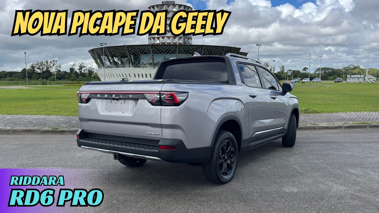NOVIDADE GEELY traz Nova Picape RIDDARA RD6 PRO