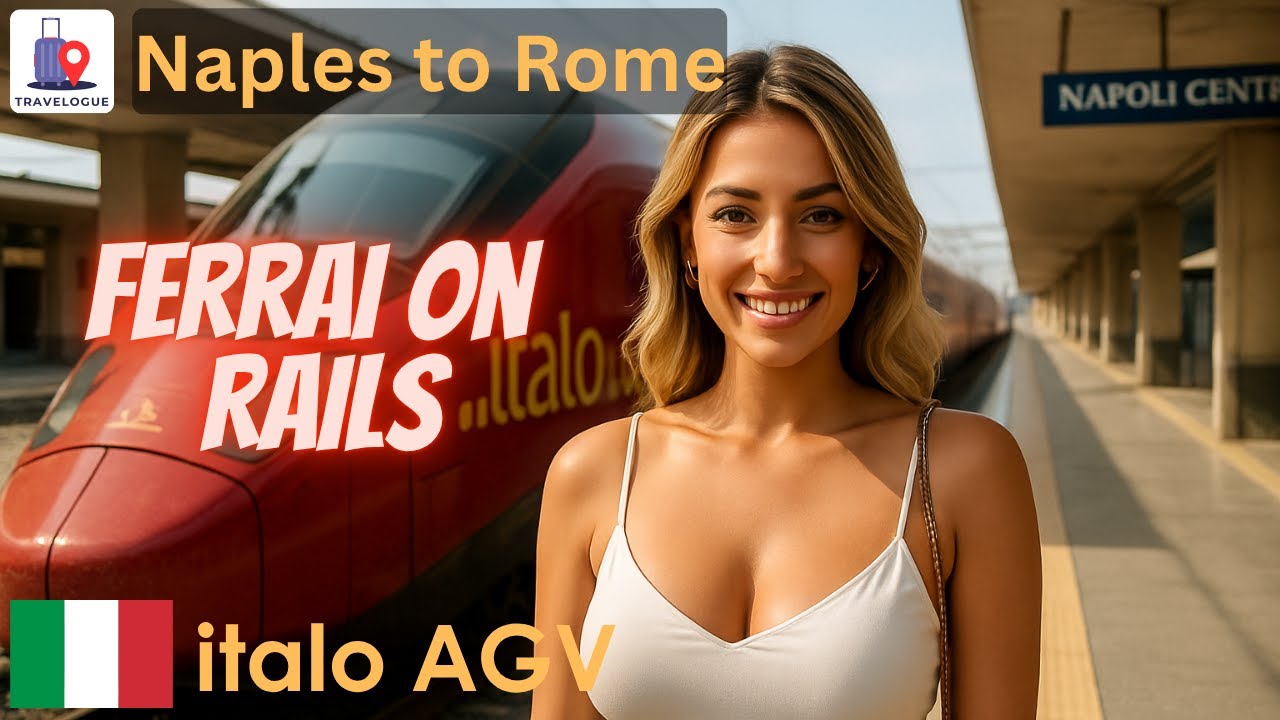 italo 🇮🇹 AGV High Speed Train (Business) | Naples 🚄 Rome [Republished]